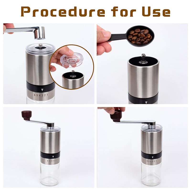 Hand Brew Coffee Gift Set – 4PCS & 8PCS Premium Pour-Over Coffee Suit with Grinder, Dripper, Kettle & Accessories | Portable Barista Kit