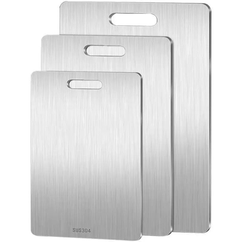 WASENAT™ Premium Stainless Steel Cutting Board – Anti-Bacterial, Easy-to-Clean, Durable Kitchen Chopping Board for Meat, Fish & Vegetables